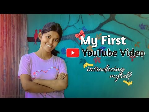 MY FIRST YOUTUBE VIDEO😁 | Introducing my Youtube Channel 🤩❤️