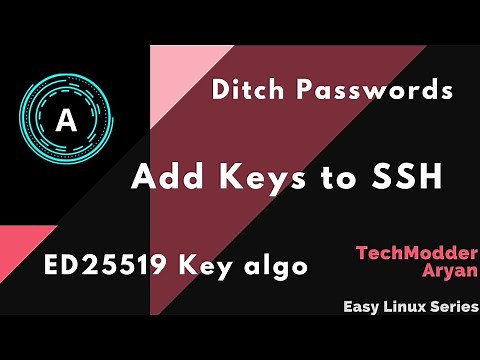 SSH with ED25519 ultimate security key | easy tutorial | Ditch RSA