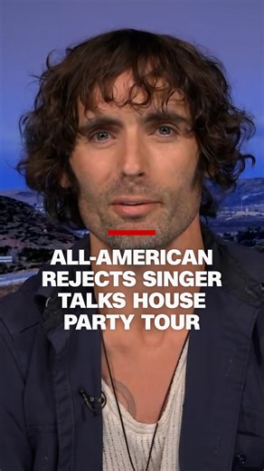 6.6K views · 29 reactions | The All-American Rejects lead singer Tyson Ritter joined CNN News Central to talk about his band's house party tour that started as a protest against pricey arena shows. | CNN International | Facebook