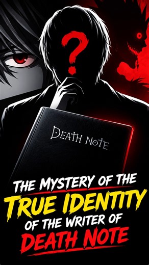 The Mystery behind the true identify of the author of Death Note 😮 || #ANIME #deathnote #shorts