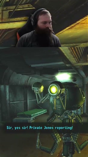 Fallout 3 Robot: EMERGENCY! Don't Make Me Shoot You! #shorts