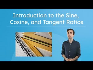 Introduction to the Sine, Cosine, and Tangent Ratios - Trig Functions Basics