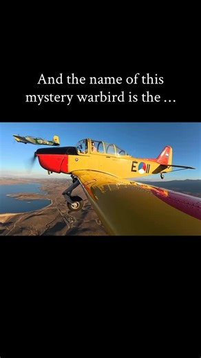 The only flying one in North America. Name this former Royal Netherlands Air Force trainer. Look for a future #planeimpressions review. #flyingeyesoptics #warbirds | Kris Caldwell
