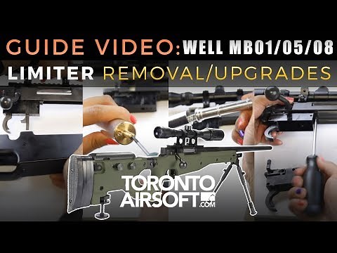 WELL MB01/MB05/MB08 Limiter removal and Upgrades Airsoft 101 Guide - TorontoAirsoft.com