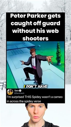 Peter Parker gets caught off guard without his web shooters