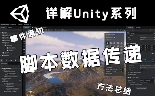 【详解Unity】脚本数据传递与事件通知 | 方法总结