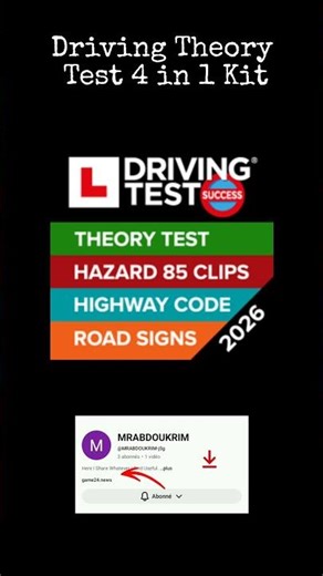 ​Stop Paying! Get the Driving Theory Test 4 in 1 Kit App for FREE #androidmods #drivingtheory