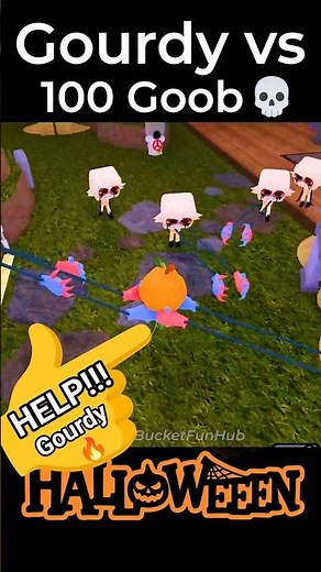 Gourdy and 100 Twisted Goob in Dandy's World New Update #dandysworld #roblox #update