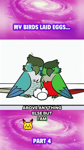 My birds laid eggs! #jadenanimations #animation #cartoon #funny