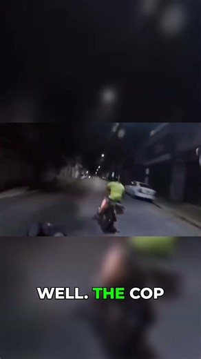 Motorcycle vs Police Chase Through the Streets #shorts