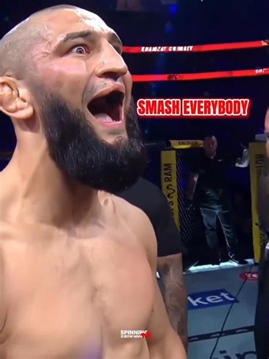 Things got a little bit strange for him #ufc