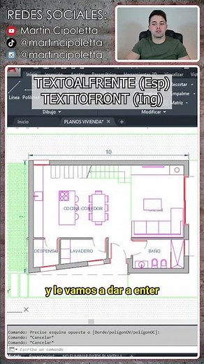 🔴 Cómo PASAR TEXTOS, COTAS y DIRECTRICES al FRENTE en AutoCAD con este comando