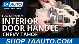 How to Replace Interior Door Handle 1995-2000 Chevy Tahoe