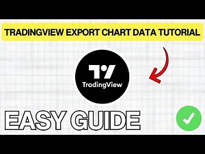 How To EXPORT Chart Data In TradingView (EASY GUIDE) 2026