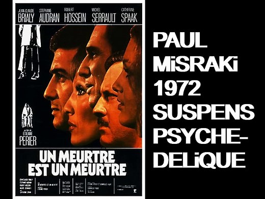 Paul Misraki 1972 Suspens Psychedelique Film Musik