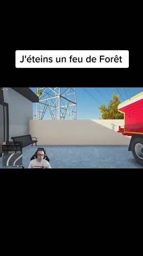 Intervention sur un feu de forêt dans GTA5