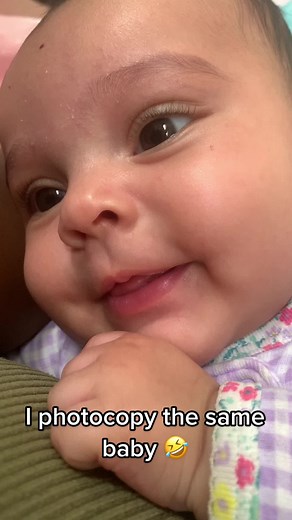 I photocopy the same baby #baby #mom #momsoftiktok ##fyp