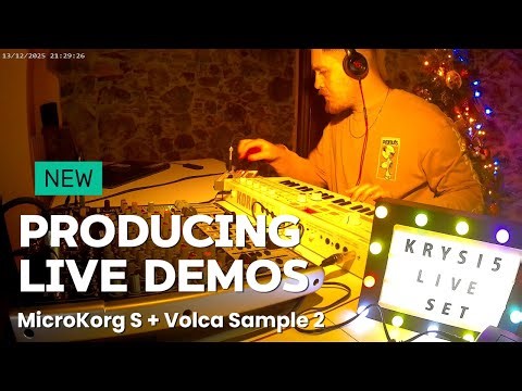 Producing Live Demos with Korg
