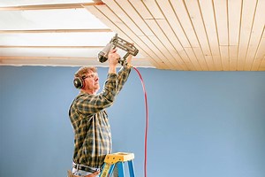 How to Install a Tongue and Groove Ceiling