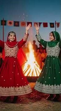 Traditional Pashto Attan Circle Dance by Girls in Vibrant Costumes MUSIC DANCES