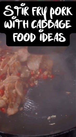 Stir-fry pork with cabbage | Le O Nor