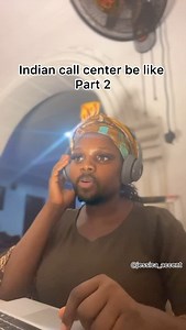Jessica Ikhile Edan on Instagram: "Who knows where I can apply for this Indian call center work biko?😂 Make me sef follow Indians do this job since I don sound like them finish😩 P:s I noticed you guys love this Indian male character way too much🤭so who wants part 3?🤪 #india #indian #explorepage✨ #explore #callcenterjobs #callcenteragent #callcenters #callcentrejobs #callcentrelife #callcentres #callcentre #indiancallcenter #viralvideos #viral"