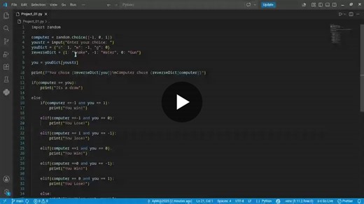 #buildinpublic #python #codewithharry #100daysofcode #learntocode | Ayan Maiti