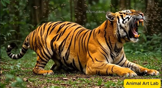 ⚠️ Not for the faint of heart — this tiger's rescue will break you. A young tiger wandered too close to a hidden beehive… Within seconds, he was surrounded by a furious swarm. He ran, roared, and tried to shake them off — but the bees wouldn’t stop. Stung across his face, eyes, and body, the tiger collapsed from pain and exhaustion. What followed was a race against time. A rescue team stepped in to save him — and what they found broke their hearts. His recovery wasn’t easy… but he never gave up.