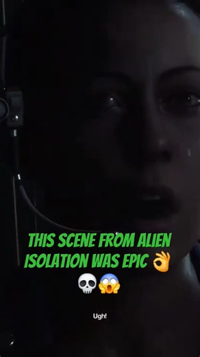 this scene from Alien Isolation was epic 👌 💀 😱 #alien #alienisolation #gaming #ps5 #horror