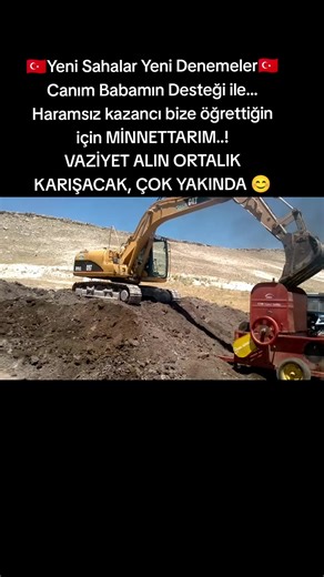 Yeni Sahalar ve Maden Çalışmaları Hakkında