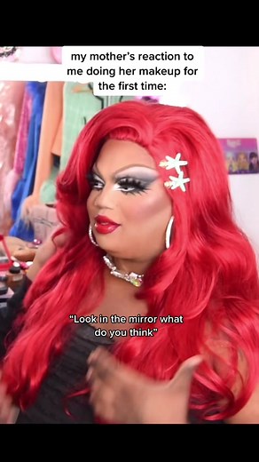 My Mom's Reaction to Me Giving Her a Makeover!