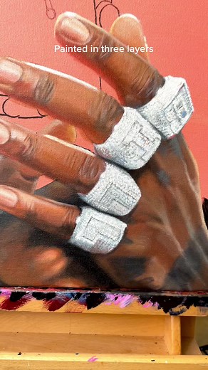 Acrylic Painting Tutorial: Painting Hands Step by Step