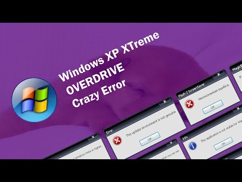 Windows XP XTreme Overdrive Crazy Error [1080p] [60FPS]