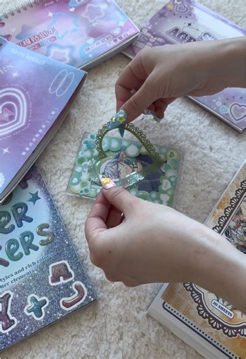 Cute Sticker Deco for Your Oshi Toploader