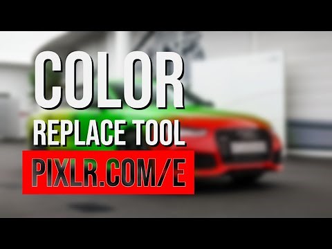 Color Replace Tool Pixlr E