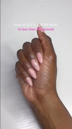 How to Gel-X & Biab Nail Application | DIY Nail Transformation