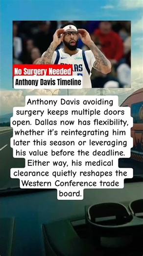 Anthony Davis injury update #anthonydavis #maverick #injuryupdate