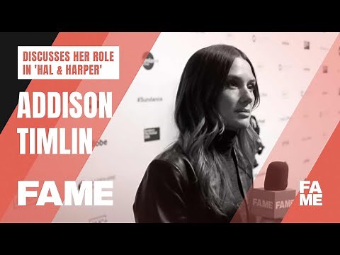 Sundance spotlight: Addison Timlin discusses her role in 'Hal & Harper'
