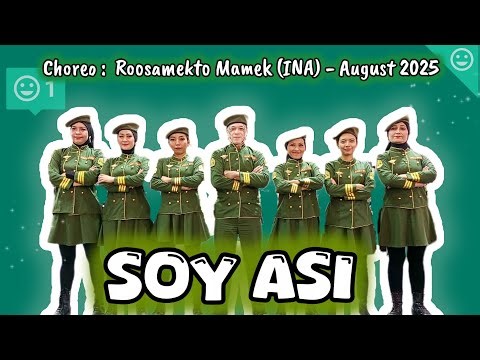 SOY ASI ll Line Dance ll Choreo Roosamekto Mamek (INA) - August 2025 II Demo by Lucky Star