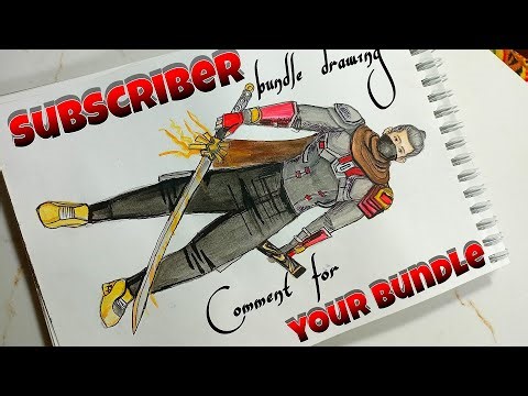 FREE FIRE DRAWING | SUBSCRIBER'S BUNDLE DRAWING || BUNDLE DRAWING | DRAWING FF | FREE FIRE MAX DRAW