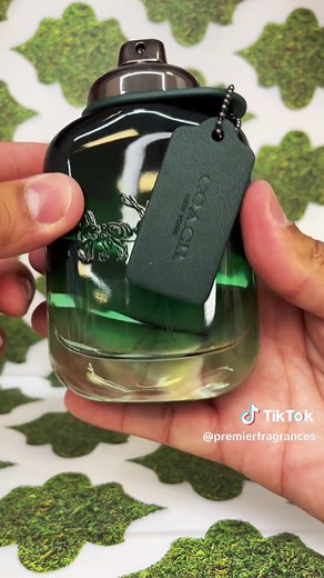 NOW AVAILABLE!! Coach Green is a new woody, fruity and green fragrance for men launched in 2023 and created by the perfumer Marie Salamagne. “This duality inspired perfumer Marie Salamagne to create a modern composition with green accents: a fragrance like a breath of fresh air. The woody and fruity green Eau de Toilette opens with a refreshing top note of juicy kiwi and tangy bergamot, accentuated by aromatic notes of rosemary and geranium, to finish on mineral crystalline foam and masculine ce