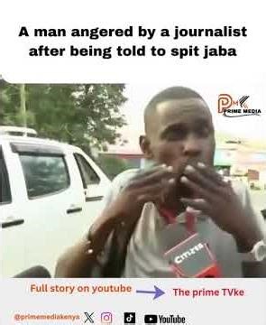 "tutakosana na wewe sana"-a man's reaction after being told "ateme jaba"