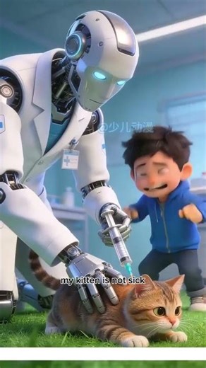 Why was the robot doctor captured? #shorts #cartoon #toys #funny #robot #kids #fyp