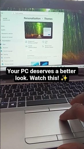 How to Show This PC & Other Icons on Windows 11 Desktop 💻 #Shorts