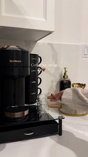 Nespresso Coffee Bar Setup Ideas for Home Decor