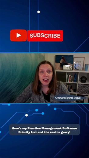 ✨ My Top Priorities When Choosing Practice Management Software Picking the right practice management software can feel seriously overwhelming. I see so many posts from stressed-out legal professionals trying to figure it out—and I get it. It’s a big decision! Before you start comparing features and pricing pages, here’s the checklist I always recommend you create (and the one I use myself): 1️⃣ How easy is it to get out of? 2️⃣ How well does it integrate with other software? 3️⃣ What resources a