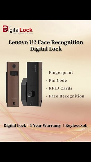 Lenovo U2 Face Recognition Digital Lock