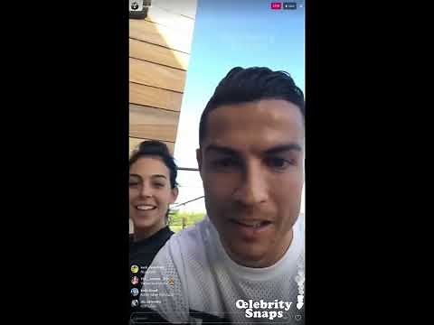 Cristiano Ronaldo reveals the name of fourth child in cute family video Instagram Live w/ Georgina
