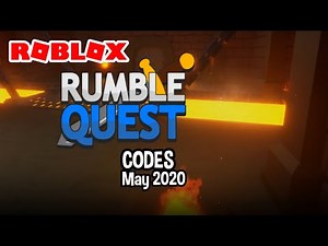 Roblox Codes For Rumble Quest May 2020