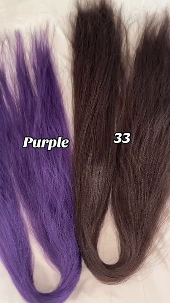 Stunning Purple and 33 Kanekalon Braids for a Vibrant Look